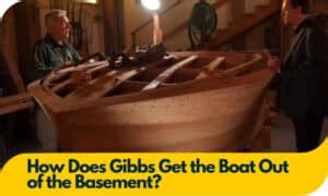 how does gibbs get boat out of basement